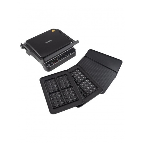 Электрогриль Hyundai HYG-7001 2000Вт черный/черный - фото 7