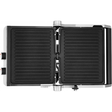 Электрогриль Hyundai HYG-4046 2200Вт черный/серебристый - фото 5