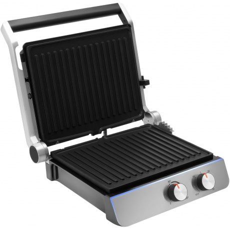 Электрогриль Hyundai HYG-4046 2200Вт черный/серебристый - фото 8