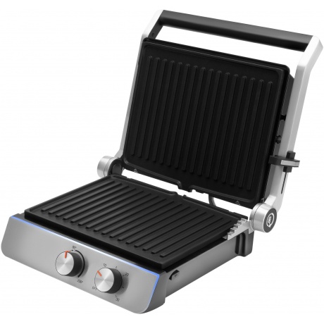 Электрогриль Hyundai HYG-4046 2200Вт черный/серебристый - фото 9