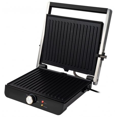 Электрогриль Hyundai HYG-2044 2000Вт черный/черный - фото 2