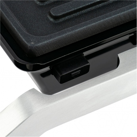 Электрогриль Hyundai HYG-5047 2200Вт серебристый/черный - фото 14