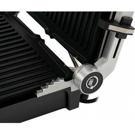 Электрогриль Hyundai HYG-5047 2200Вт серебристый/черный - фото 9