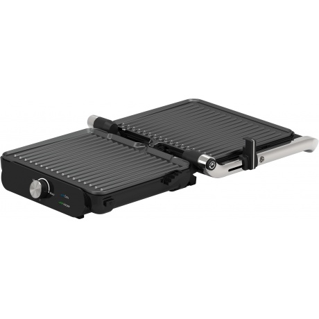 Электрогриль Hyundai HYG-3041 2000Вт черный/черный - фото 3