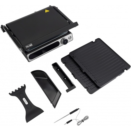 Электрогриль Rondell RDE-1700 2000Вт черный/серебристый - фото 19