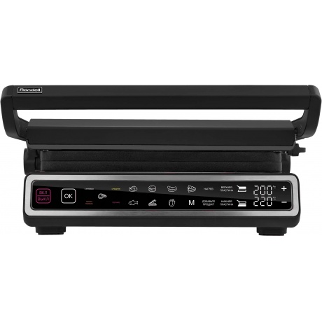 Электрогриль Rondell RDE-1701 2000Вт черный - фото 4