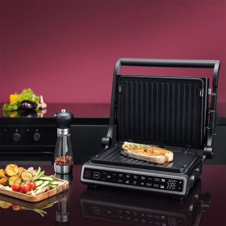 Электрогриль Rondell RDE-1701 2000Вт черный - фото 5