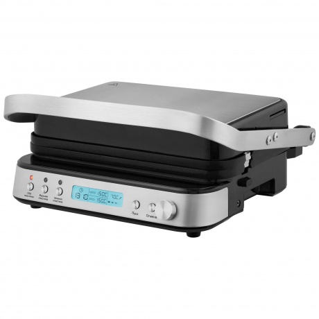 Электрогриль Rondell RDE-1702 2200Вт серебристый - фото 2