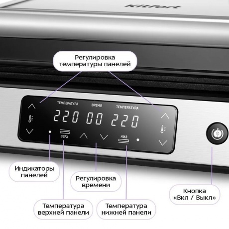 Электрогриль Kitfort КТ-4677 - фото 5