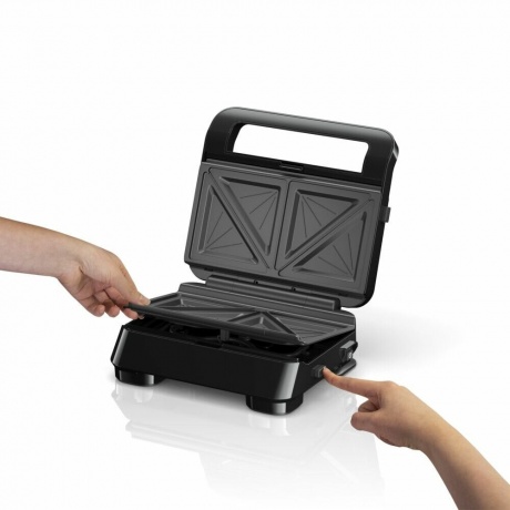 Электрогриль Braun SnackMaker 5 SM5000 BK 800Вт черный - фото 3