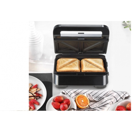 Электрогриль Braun SnackMaker 5 SM5000 BK 800Вт черный - фото 4