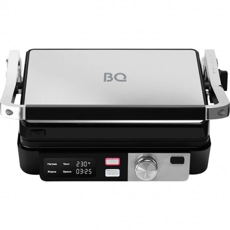 Электрический гриль BQ GR3009 Черный-Стальной