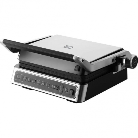 Электрический гриль BQ GR3010 Черный-Стальной - фото 2