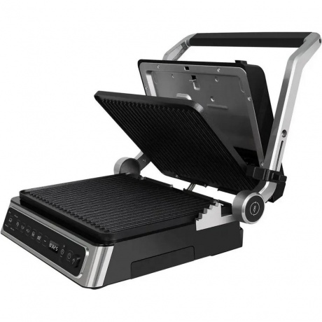 Электрический гриль BQ GR3010 Черный-Стальной - фото 5