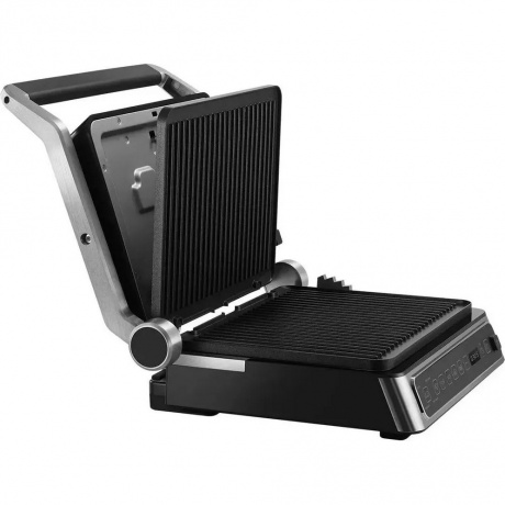 Электрический гриль BQ GR3010 Черный-Стальной - фото 6