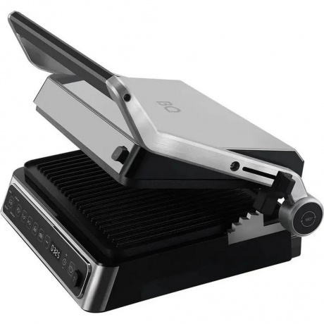 Электрический гриль BQ GR3010 Черный-Стальной - фото 7