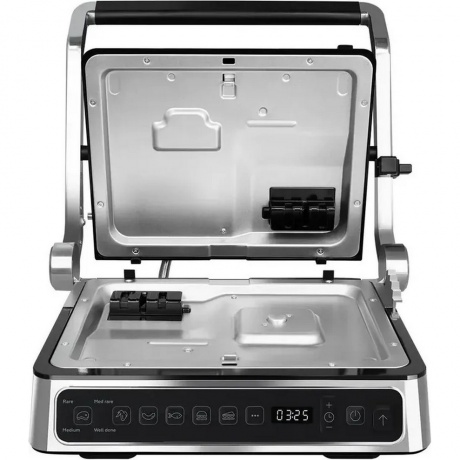 Электрический гриль BQ GR3010 Черный-Стальной - фото 8