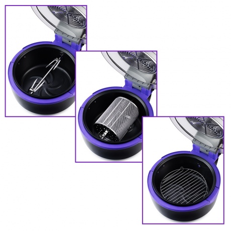 Аэрогриль Kitfort КТ-2219-1 черный - фото 5