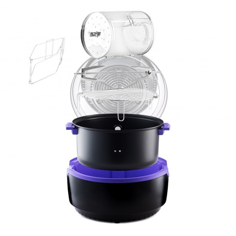 Аэрогриль Kitfort КТ-2219-1 черный - фото 6