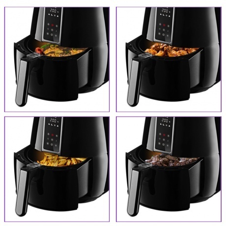 Аэрогриль Kitfort КТ-2227, 1500Вт черный - фото 2