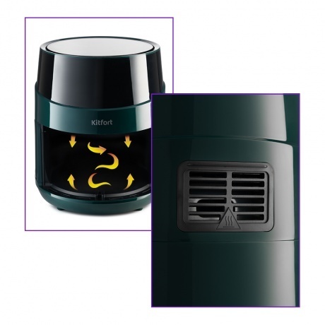 Аэрогриль Kitfort КТ-2222 - фото 3