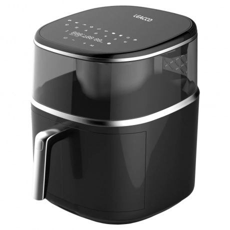 Аэрогриль LEACCO AF017 Air Fryer Black - фото 1