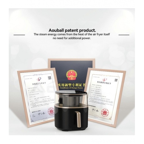 Аэрогриль LEACCO AF017 Air Fryer Black - фото 8