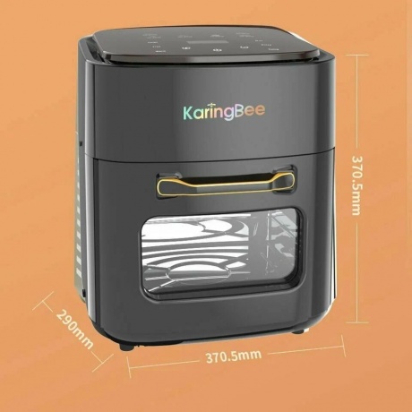 Аэрофритюрница KaringBee JD989 Black - фото 14