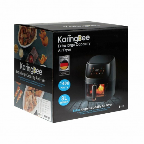 Аэрофритюрница KaringBee JD1189 Black - фото 4