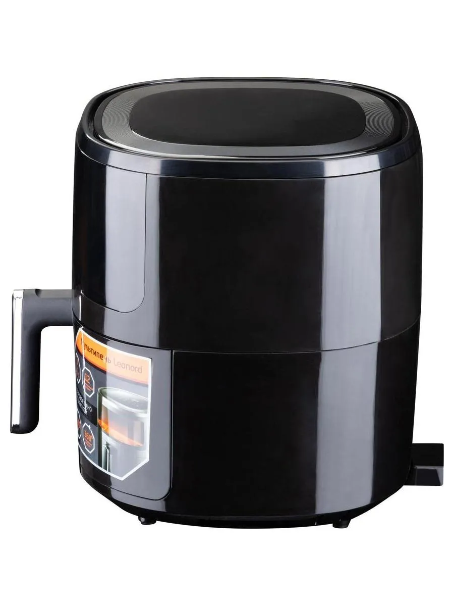 Аэрогриль Leonord LE-1708. 5л, бордовый - фото 4