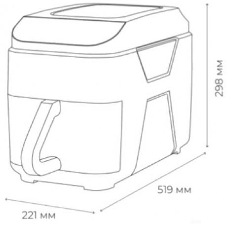Аэрогриль Garlyn AG-1500 - фото 18