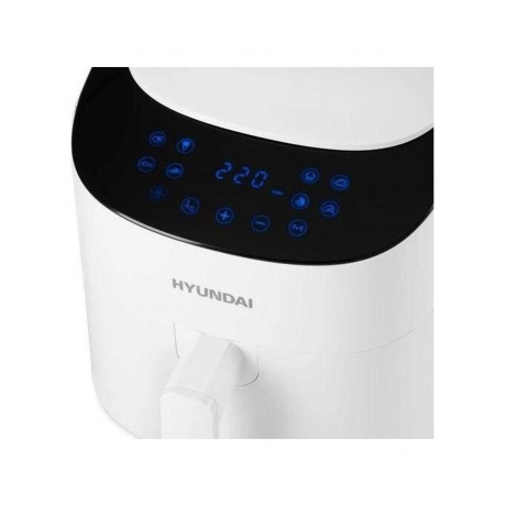 Аэрогриль Hyundai HYF-4055 1500Вт белый/черный - фото 12