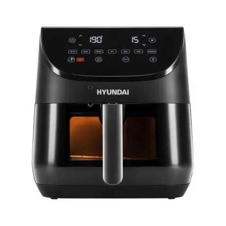 Аэрогриль Hyundai HYF-9090 1700Вт черный/черный