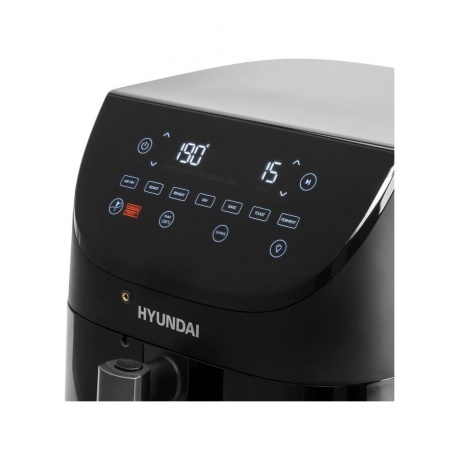 Аэрогриль Hyundai HYF-9090 1700Вт черный/черный - фото 12
