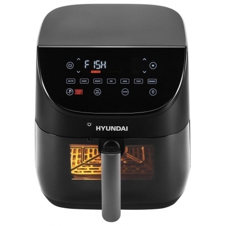 Аэрогриль Hyundai HYF-9090 1700Вт черный/черный - фото 15