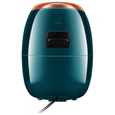 Аэрогриль Hyundai HYF-3553 1350Вт темно-зеленый/золотистый - фото 2