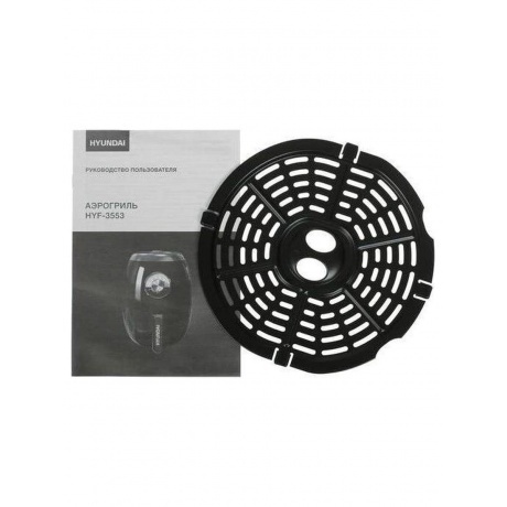 Аэрогриль Hyundai HYF-3553 1350Вт темно-зеленый/золотистый - фото 13