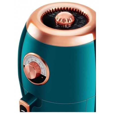 Аэрогриль Hyundai HYF-3553 1350Вт темно-зеленый/золотистый - фото 17