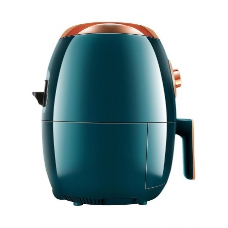 Аэрогриль Hyundai HYF-3553 1350Вт темно-зеленый/золотистый - фото 3