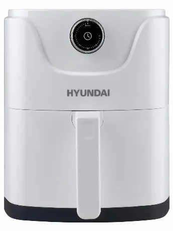 Аэрогриль Hyundai HYF-2052 1000Вт белый/серебристый