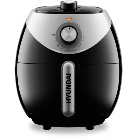 Аэрогриль Hyundai HYF-3456 1500Вт черный/серебристый - фото 3