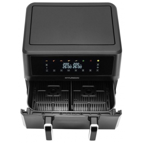 Аэрогриль Hyundai HYF-9089 2400Вт черный - фото 6