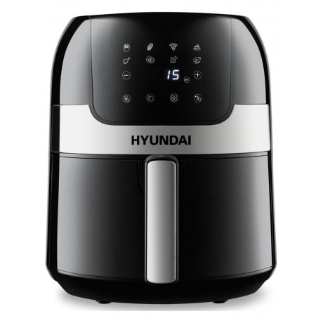 

Аэрогриль Hyundai HYF-3555 1500Вт черный/серебристый