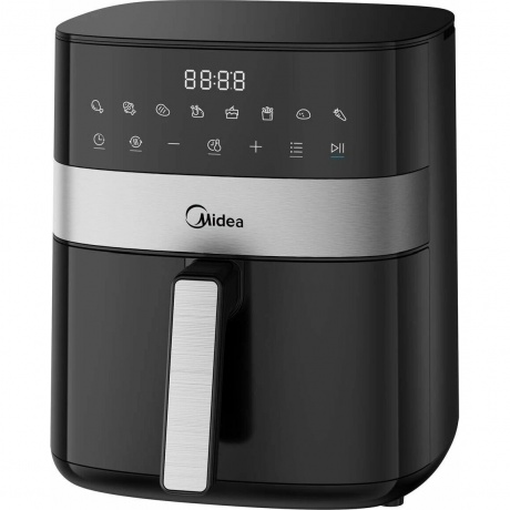 Аэрогриль Midea MAF-CN65E(WB) 6 л, черный - фото 1