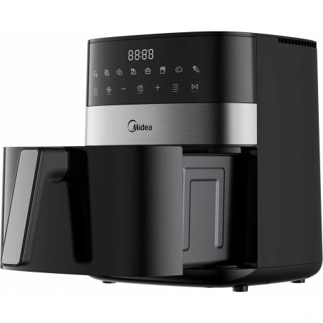 Аэрогриль Midea MAF-CN65E(WB) 6 л, черный - фото 3