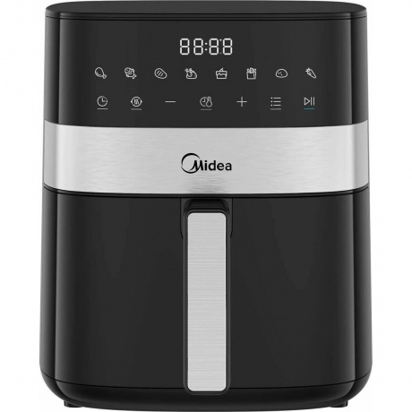 Аэрогриль Midea MAF-CN65E(WB) 6 л, черный - фото 5