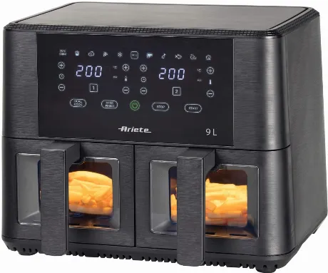 Аэрофритюрница Ariete 4631 (00C463100AR0), 9л, 2 чаши