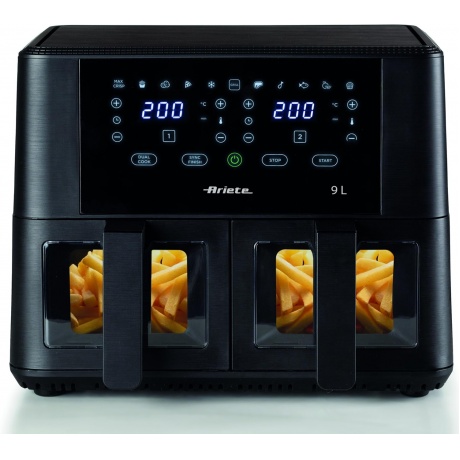 Аэрофритюрница Ariete 4631 (00C463100AR0), 9л, 2 чаши - фото 2