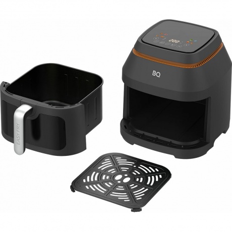 Аэрогриль BQ AF6011S Gray, 9л, 2000 Вт - фото 3
