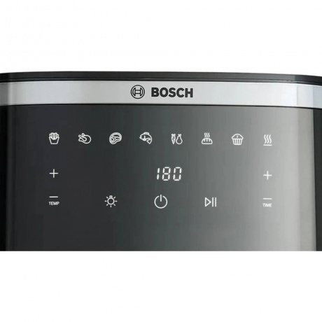 Аэрогриль Bosch MAF671B0 черный, 1800 Вт - фото 3